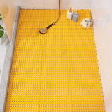 TPE Anti-slip Splice Toilet Ground Mat Bathroom Carpet Pet Cage Floor Mat Rabbit Foot Mat Aimak Store