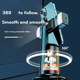 FANGTUOSI 360 Rotation Follow-up Gimbal Stabilizer Monopod Desktop Tracking Gimbal with Remote for Phone Tiktok Live Photography Aimak Store