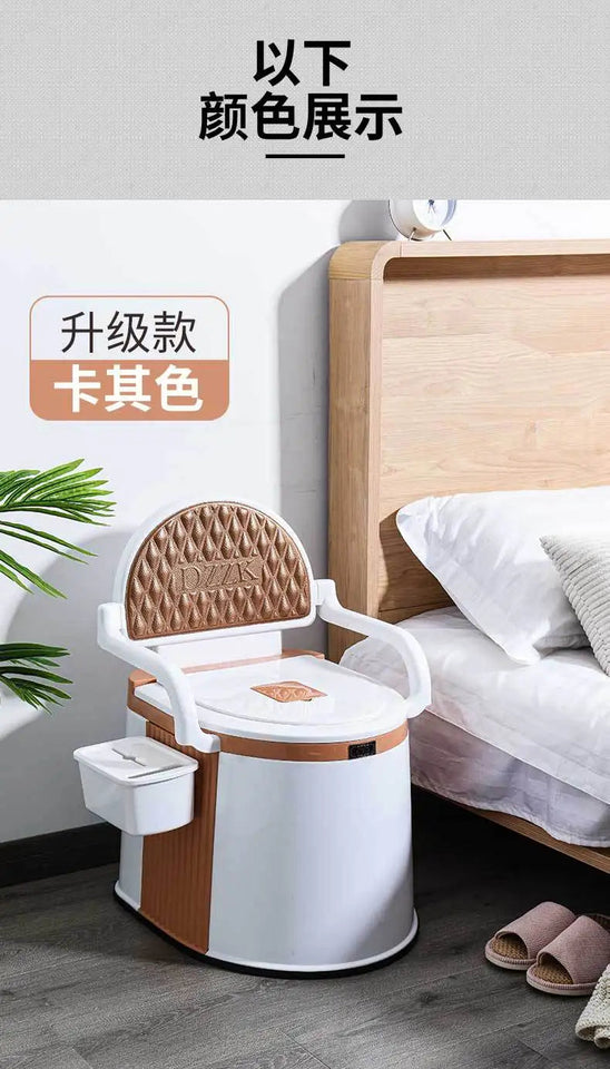 Portable and Portable Toilet for Household Use Urinal for Elderly People When Getting Up At Night and Toilet for Pregnant Women Aimak Store