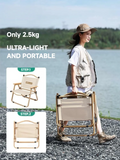 SUNNYFEEL Camping Kermit Chair Durable 200KG Load Bearing Portable Outdoor Folding Chair with 54cm Wide Seat for Hiking Fishing Aimak Store