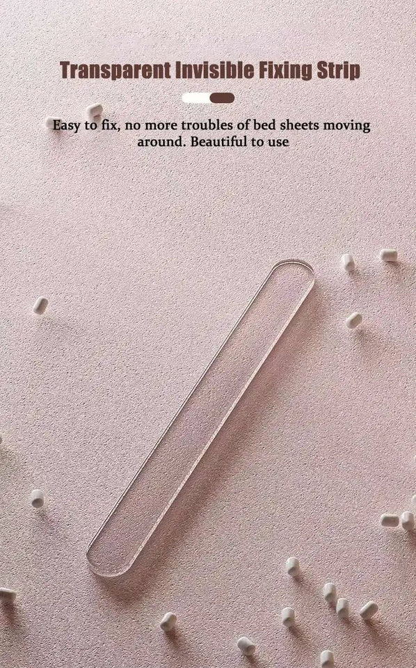 4PCS Neat Sheets Invisible Bed Sheet Holder Clips No Slip NeedleFree Grippers Secure Safe Bedding Anti-Shift Fasteners Home Crib Aimak Store