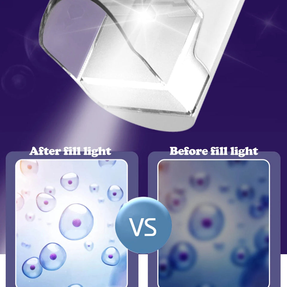 60-200x Pocket Microscope Electric Mini Microscope with LED Light High Definition Children Microscope for Observation Learning Aimak Store