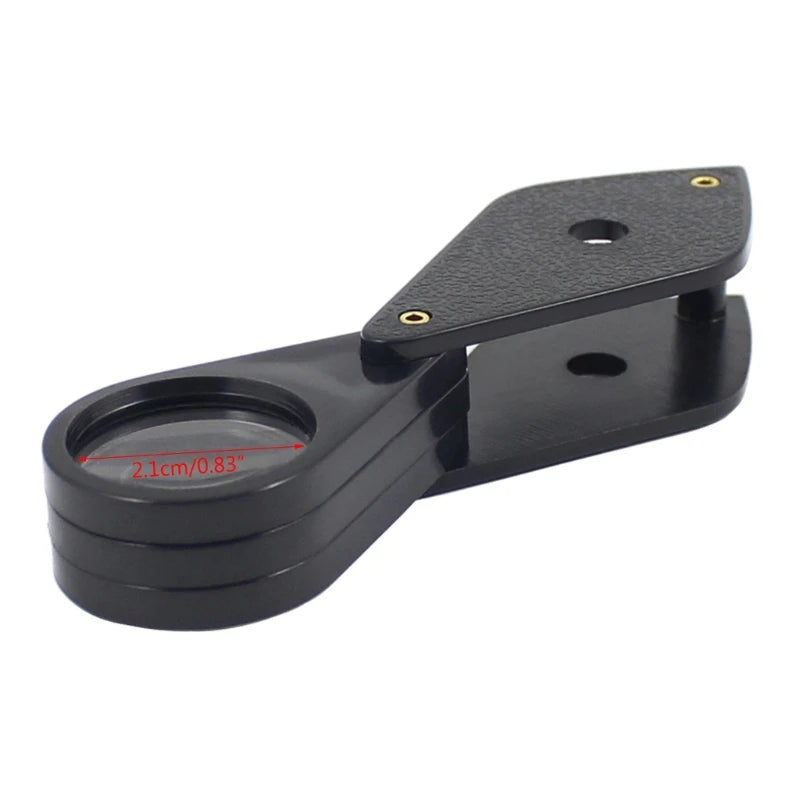 Handheld Magnifying Glass 4x 8x 12x Foldable Magnifying Lens Portable Eye Loupe Magnifier for Inspection Jewelry Coins Aimak Store