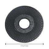 Cast Iron Teapot Mat Teapot Holder Japanese Iron Teapot Mat Wear-resistant and Anti Slip Mat Matching Tea Set Accessories Aimak Store