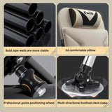 Ultralight European Folding Lounge Chair Fishing All-Terrain Portable Recliner Infinite Height Adjustment Ergo Wide Seat Comfort Aimak Store