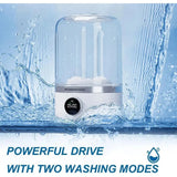 Wireless washing machine portable underwear cleaner 1L mini Socks Washing Machine Dehydratable Laundry Bucket Aimak Store