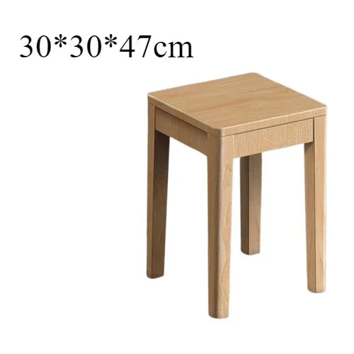 Decorative Wooden Stool Dining Chair Multifunctional Portable Benches Small Furniture Kitchen Meble Ogrodowe Chairs Luxury Aimak Store