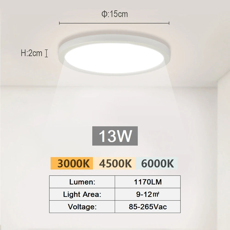 LED Ceiling Light Modern Aisle Ceiling Lamp Indoor Hallway Lighting Small Surface Mounted Fixtures Bedroom Balcony Office Lights Aimak Store