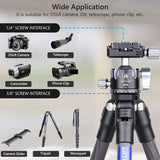 ARTCISE CS15C Carbon Fiber Compact Travel Portable Tabletop Mini Tripod with 360° Panorama Ballhead for DSLR Camera Mobile Phone Aimak Store