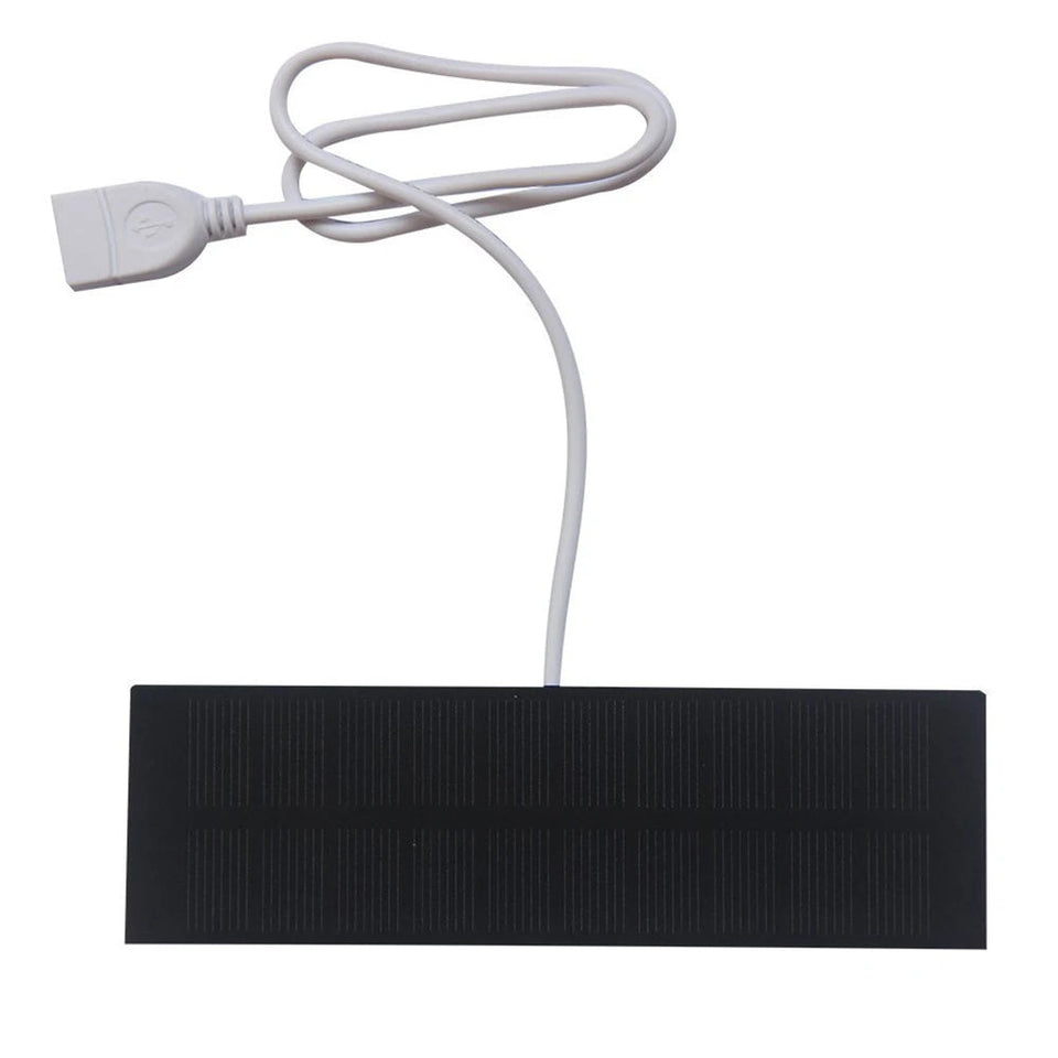 USB Solar Panel Charger Portable Battery Mobile Phone Charging Bank Charging Panel Solar Battery Charger for Phones Power Banks Aimak Store