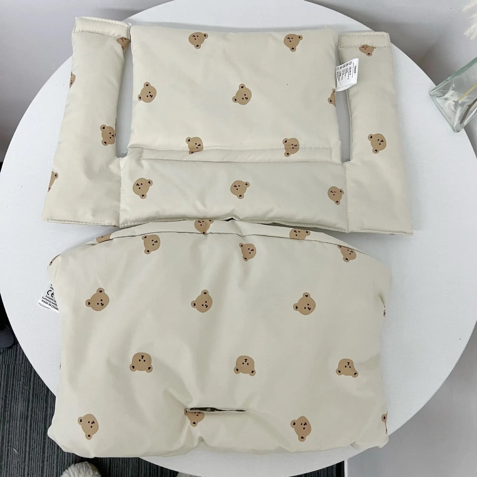 Soft Highchair Cushion Washable Baby Dinner High Chair Seat Cushion Liner Mat Pad Back Cushion for Stokk Trip Trap High Chair Aimak Store