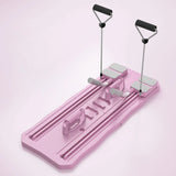 Abdominal Exercise Board Fitness Boards Non Slip Push up Board Automatic Rebound Leg & Arm Toner Pilates Reformer Set Fitness Eq Aimak Store