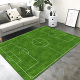 Football Stadium Pattern Carpet Kitchen MatEntrance Doormat Bedroom Floor Decoration Living Room Carpet Bathroom Anti-slip rugs Aimak Store