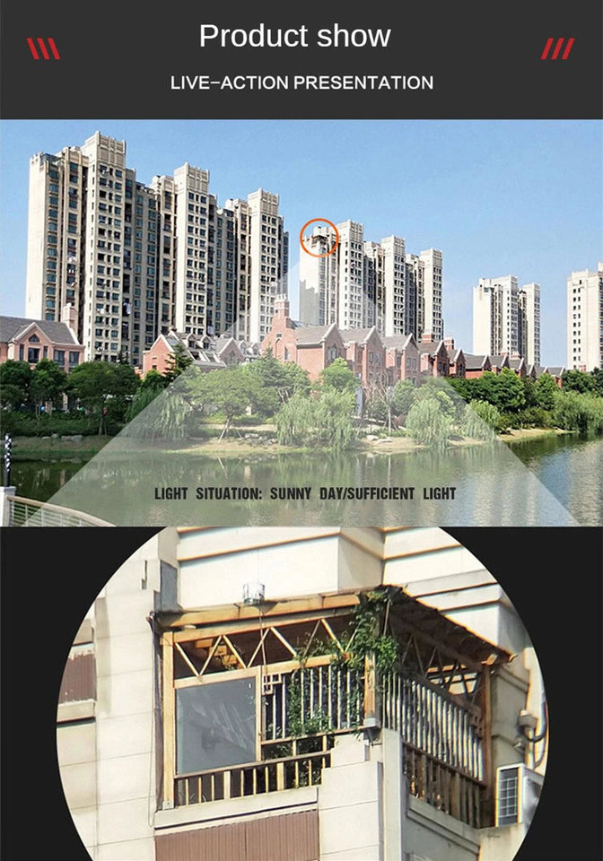 50000M German Military 20X50 Zoom HD BAK4-Prism Powerful Binoculars Long Range Professional Telescope For Outdoor Camping Travel Aimak Store