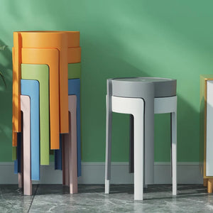 Plastic Modern Chair Floor Leisure Balcony Portable Dining Chair Fashionable Living Room Chaise Scandinave Japanese Furniture Aimak Store