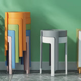 Plastic Modern Chair Floor Leisure Balcony Portable Dining Chair Fashionable Living Room Chaise Scandinave Japanese Furniture Aimak Store