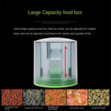 Cool Automatic Fish Feeder Digital Fish Tank Aquarium Electrical Plastic Timer Feeder Food Feeding Dispenser Tool Fish Feeder Aimak Store