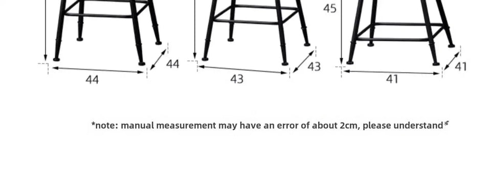 American Style Iron Bar Chair Coffee Shop Milk Tea Shop High Chairs Retro Backrest Seat Solid Wood Sitting Face Counter Stool Aimak Store