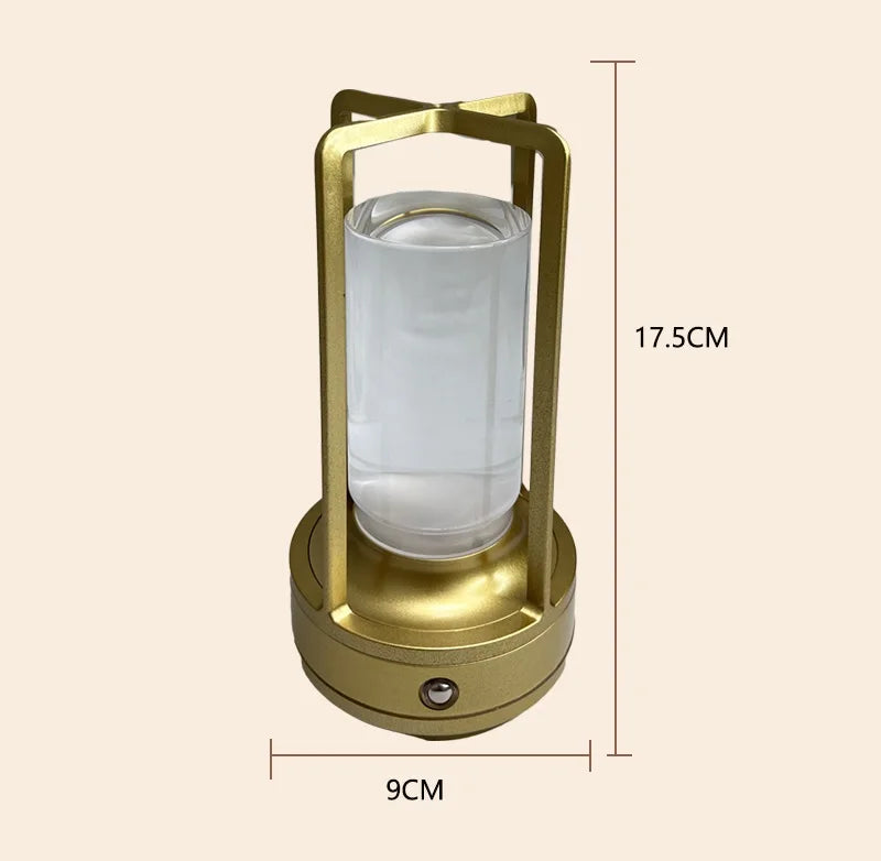 Modern Led Table Lamp Usb Rechargeable Dimmable Night Light Camping Desk Lamp Suitable For Bar Lampbedroom Ambient Light Aimak Store