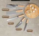 kitchen accessories organizer，Kitchen knife storage box, knife holder, non-perforation, wall-mounted rack, kitchen items Aimak Store