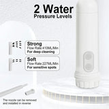 Portable Bidet Sprayer Travel Automatic Bidet Sprayer Shower Handheld Washing Pregnant Long Nozzle Accurate Large Capacity Aimak Store