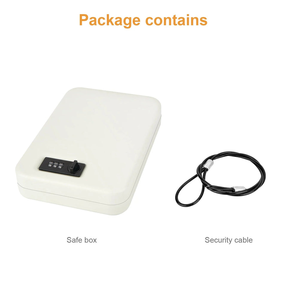 Dialing Wheel Password Gun Safes Weapon Case Pistol Safe Valuables Money Jewelry Storage Box Gunbox Security Pistol Strongbox Aimak Store