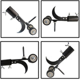 Heavy Duty Garden Weeder Tool Manual Weed Puller with Lawn Cutter & Auxiliary Wheels for Dandelions Grass ，Garden Cleaning Tools Aimak Store