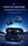 NEW Bluetooth 5.3 Wireless Bone Conduction Headphones T75 Clip Ear Music Noise Canceling Headset HD Call Sports Gaming Earphone Aimak Store