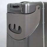 2025 New Suitcase with Seat for Kids Front Open Lid Suitcases on Wheels Kids Trolley Luggage Aluminium Frame 20/22 inch Aimak Store