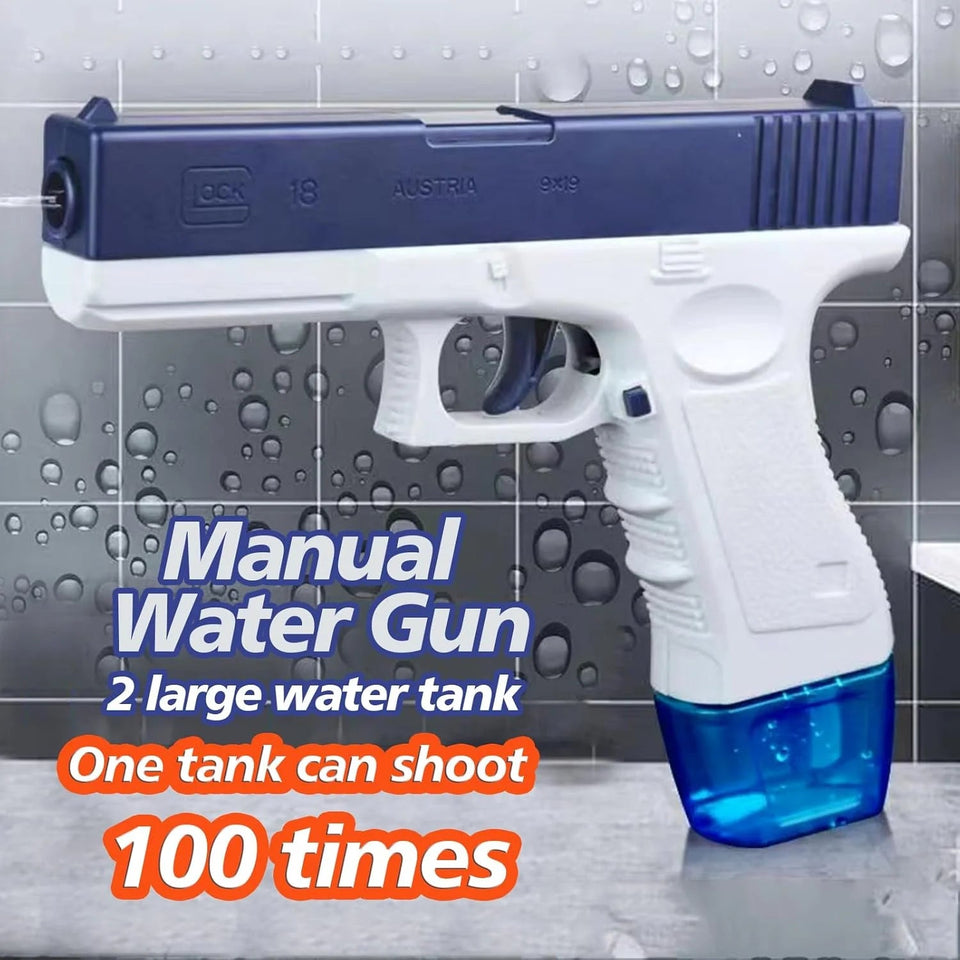 Electric Water Gun Automatic Squirt Toy Powerful Water Blaster Pistols Children Toys LED Light Pistol Summer Swimming Pool Party Aimak Store