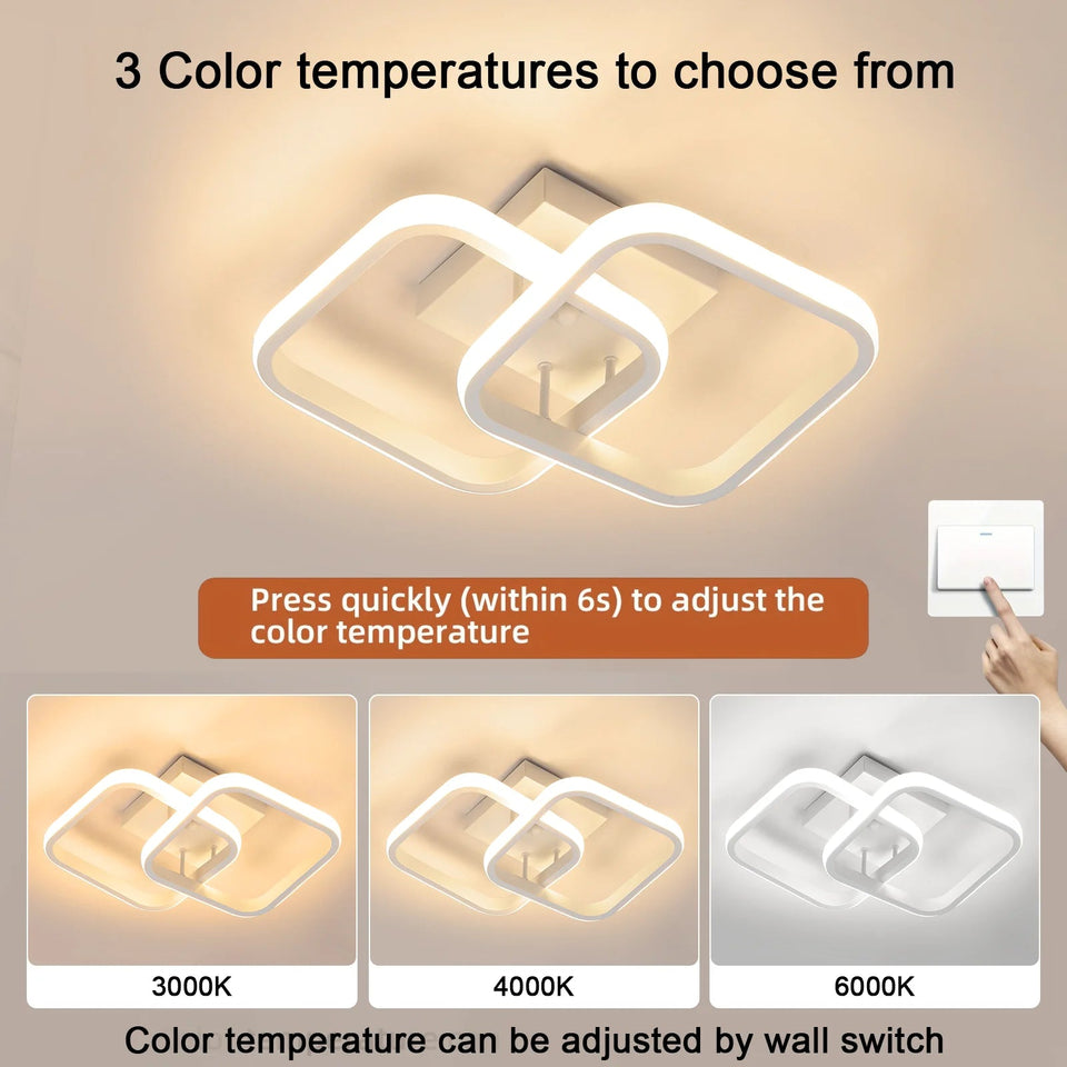 LED Ceiling Light Modern Aisle Ceiling Lamp Indoor Hallway Lighting Small Surface Mounted Fixtures Bedroom Balcony Office Lights Aimak Store