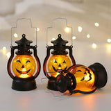 Halloween Oil Lamp Portable Pumpkin Lantern Skull Decoration Aimak Store