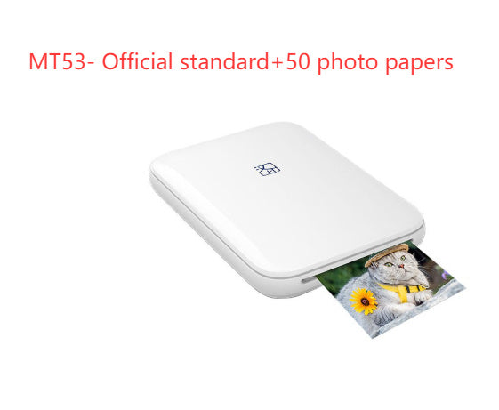 Color Photo Printer Portable Full Color Wireless Photo Printer USB Bluetooth Thermal Sublimation Printer Aimak Store