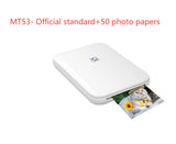 Color Photo Printer Portable Full Color Wireless Photo Printer USB Bluetooth Thermal Sublimation Printer Aimak Store
