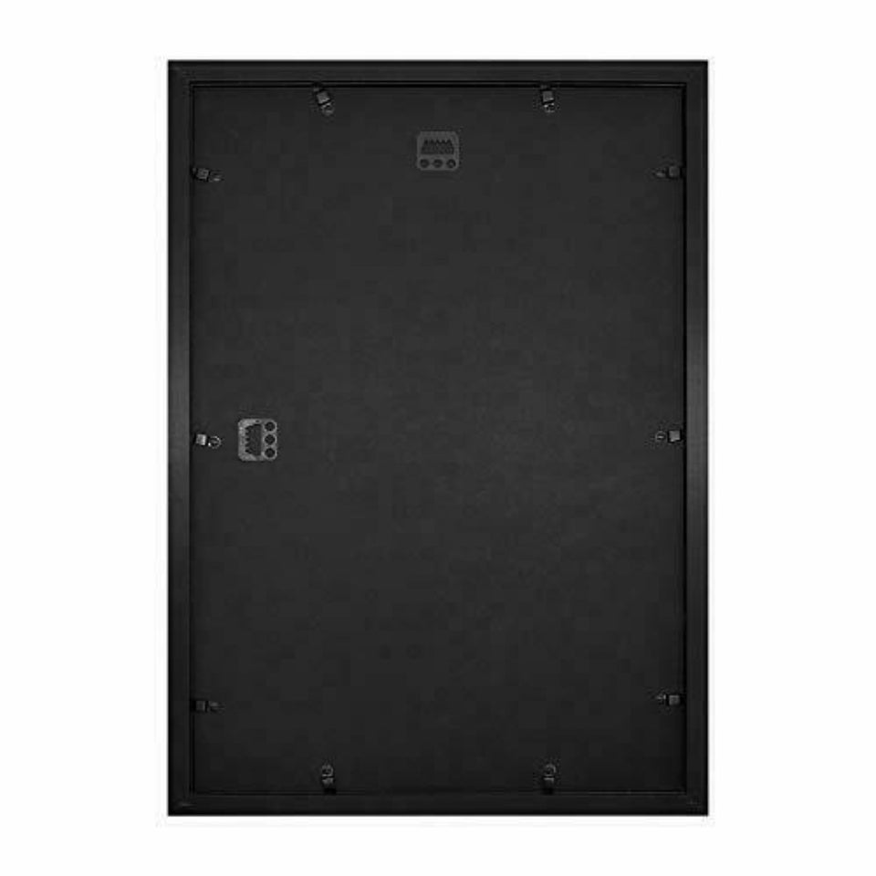 Chic and contemporary, this set of 2 sleek black poster frames, 13x19, is the perfect addition to your stylish and modern elegan Aimak Store