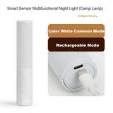 New Style Smart Human Body Induction Motion Sensor LED Night Light For Home Bed Kitchen Cabinet Wardrobe Wall Lamp Aimak Store