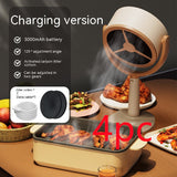 Household Small Desktop Range Hood Mini Portable Desktop Large Wind Power Aimak Store