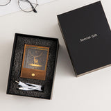 Wooden Box Square Crystal Ball Elk Cloud Night Light Christmas Birthday Gift Aimak Store