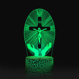 Cross Acrylic 3D Night Light Aimak Store