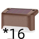 Solar outdoor courtyard lamp staircase wall lamp Aimak Store